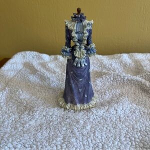 Regal Purple and Cream Decor Accent